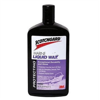 3M 09062 Marine Liquid Wax, 1 Liter