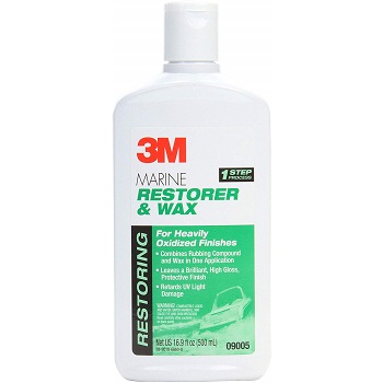 3M Marine Restorer & Wax 09005 For Boats