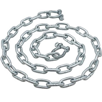 Extreme Max BoatTector Anchor Chain with 3/8" Shackles