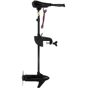 Goplus Electric Trolling Motor Transom Mounted 8 Speed