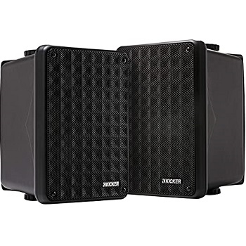 Kicker KB6 2-Way Full Range Indoor Outdoor Speakers