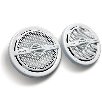 Sony XSMP1611 6.5-Inch Dual Cone Marine Speakers