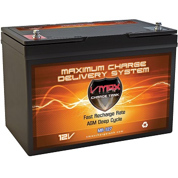 VMAX MR127 12 Volt 100Ah AGM Deep Cycle Battery