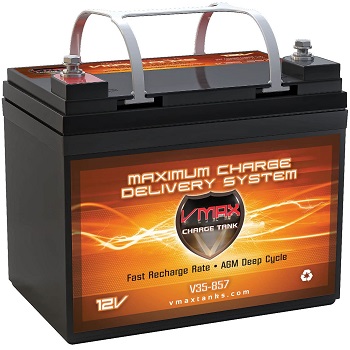 VMAXTANKS VMAX V35-857 AGM Deep Cycle Marine Battery