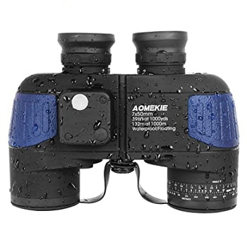 Aomekie Marine Night Vision 7x50 Military Binoculars Waterproof