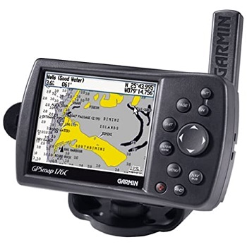 Garmin GPS MAP176C 3.8-Inch Waterproof Marine GPS and Chartplotter