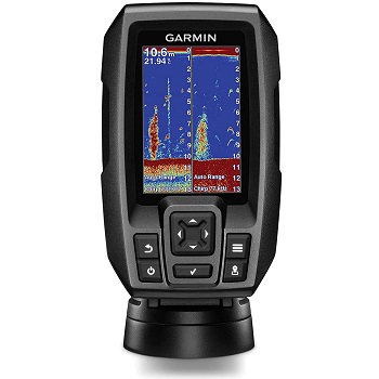 Garmin Striker 4 with Transducer, 3.5” GPS Fishfinder with CHIRP