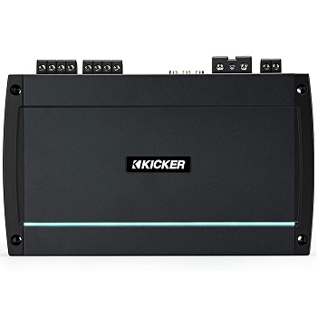 Kicker 4x100-Watt Four-Channel Full-Range Class D Amplifier