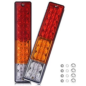 MICTUNING 20 LED Trailer Tail Lights Bar Waterproof