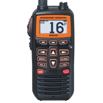 Standard Horizon HX210 HX210 6W Floating Marine Handheld Vhf