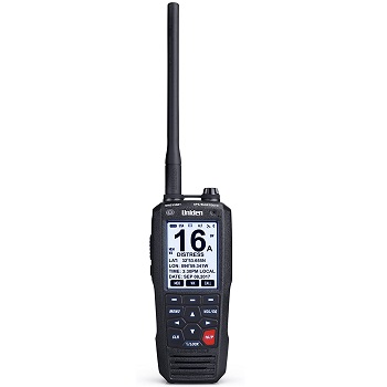 Uniden Floating Handheld VHF Marine Radio with Bluetooth